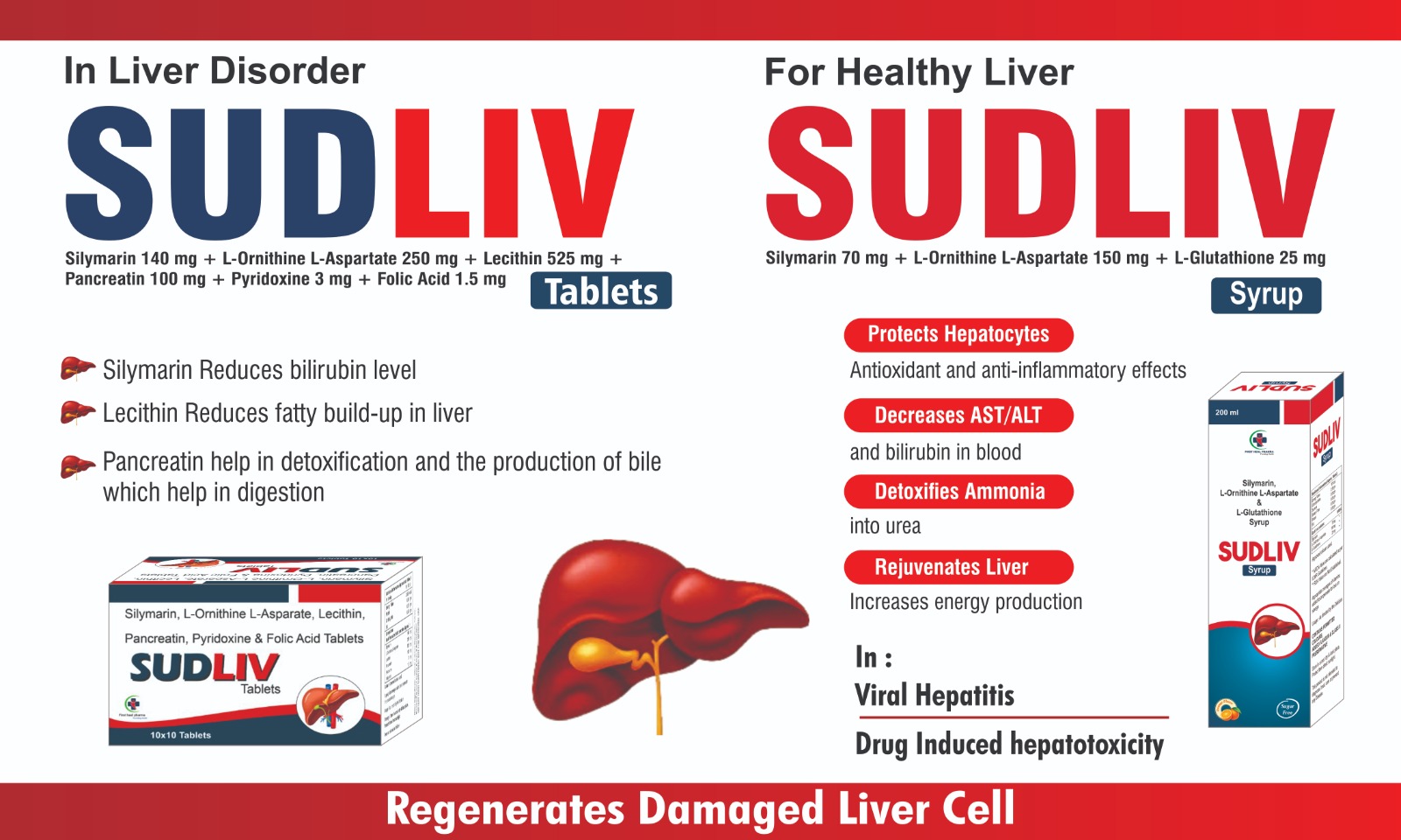 SUDLIV Tablets / Syrup