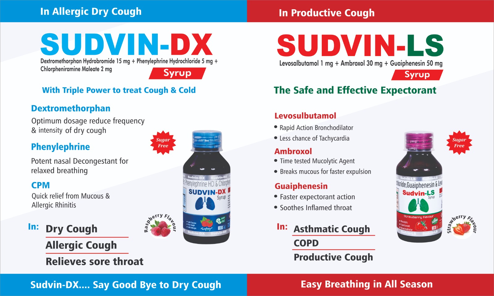 SUDVIN-DX / SUDVIN-LS Syrup